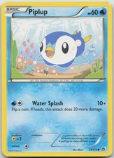 Piplup 33/113 Common Legendary Treasures HP Normal on eBay
