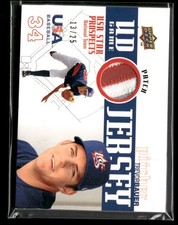 2009 Upper Deck Signature Stars #GPU-21 Trevor Bauer USA Star Patch #/25