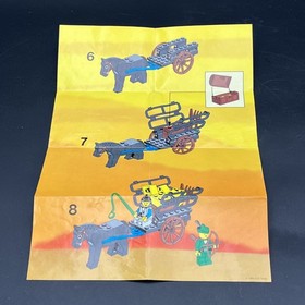 LEGO Smuggler's Hayride Set 1974-3, 100% complete - All three plumes