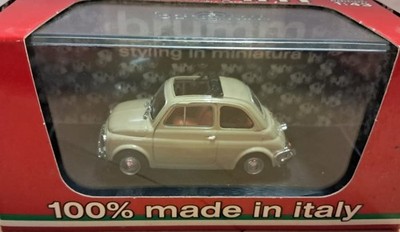 Brumm Fiat 500L Offen Beige Sand 1968 - 1972 1/43 R464-09