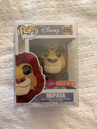 Funko Pop! Vinyl: Disney - Mufasa (Flocked) - Target (Exclusive) #495