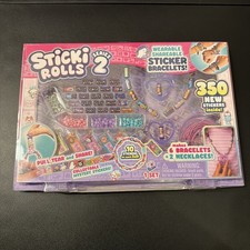 Sticki Rolls Sticki Station Series 2 - 350 NEW Stickers COLLECTORS New Kids