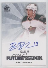 2011-12 SP Authentic Auto Future Watch 326/999 Brett Bulmer #271 Auto 10r6