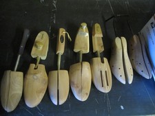 Lot of 7 Mixed Random Shoe Trees Good Condition
