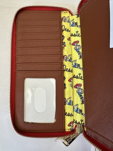 Loungefly Disney Pixar Toy Story Zipper Jessie Wallet NEW - Picture 3 of 4