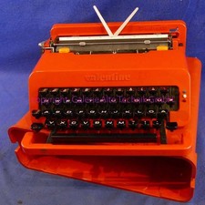 Olivetti Valentine aus Barcelona - Schreibmaschine alt antik - Samlg. GAT 2046