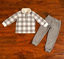 Carters Fleece 2-Piece Pants Sets 2 Boys 4T