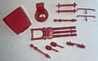 Vintage 1989 GI Joe Cobra HISS II 2 Tank Vehicle Parts ONLY Lot 12
