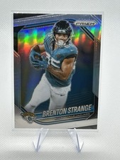 Panini Prizm Brenton Strange Jaguars #136 Football Card 2025 Silver 