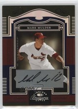 2005 Donruss Timeless Treasures Silver Auto /50 Mark Mulder #20 Auto 1oq2