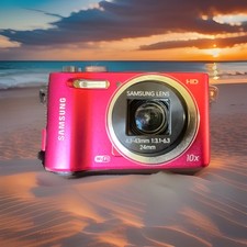 Samsung WB30F Digital Camera 16M 10x Zoom Wi-Fi HD Video Recording READ DESCRIPT