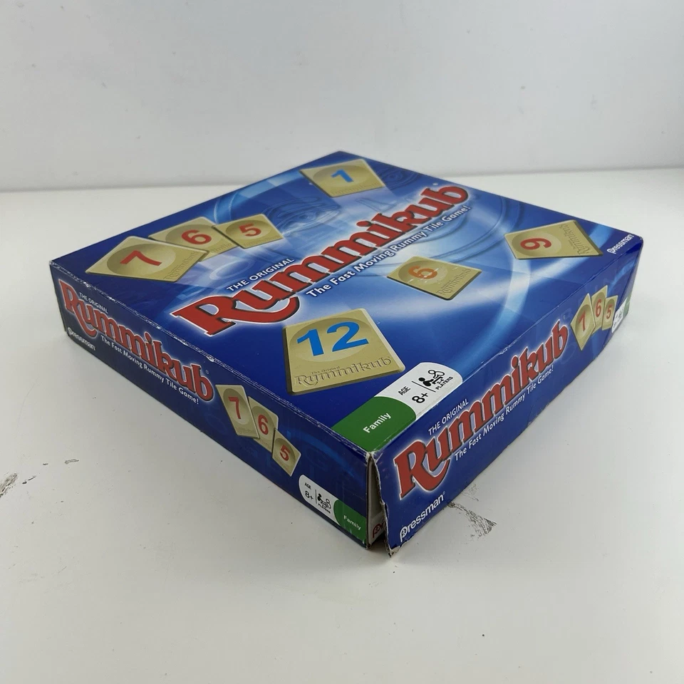 Original Rummikub Tile Game Complete in Box 1997 Family Pressman Games Boxed - Image 2 of 4