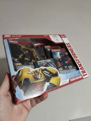 Transformers Trading Card Game Starter Set Bumblebee Optimus Brand new & Sealed!