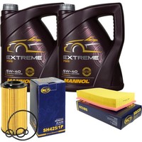 SCT Inspektionspaket 10L Mannol Extreme 5W-40 FüR Mercedes E-Klasse W210 S210