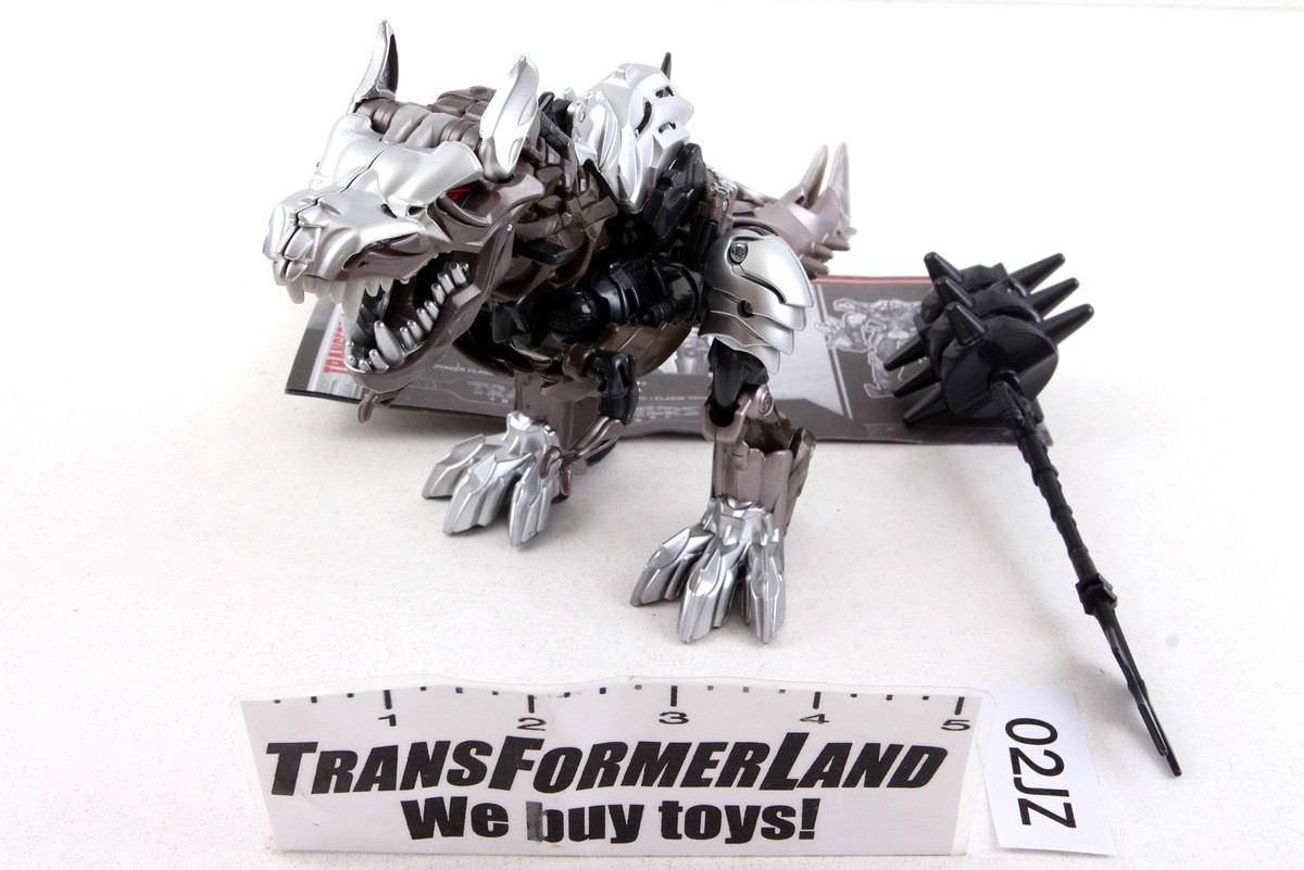 Transformers Movie TLK Voyager Premier Edition Grimlock 100% Complete