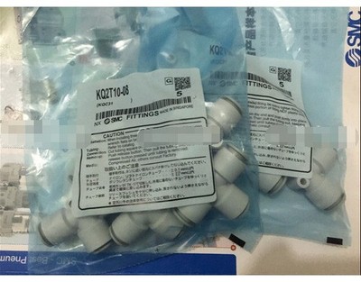 1bag/5pcs new SMC KQ2T10-08 fittings *tm