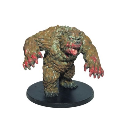 Large Dire Bear Druid Werebear Miniature Hand Painted DnD Dungeons Dragons D&D 