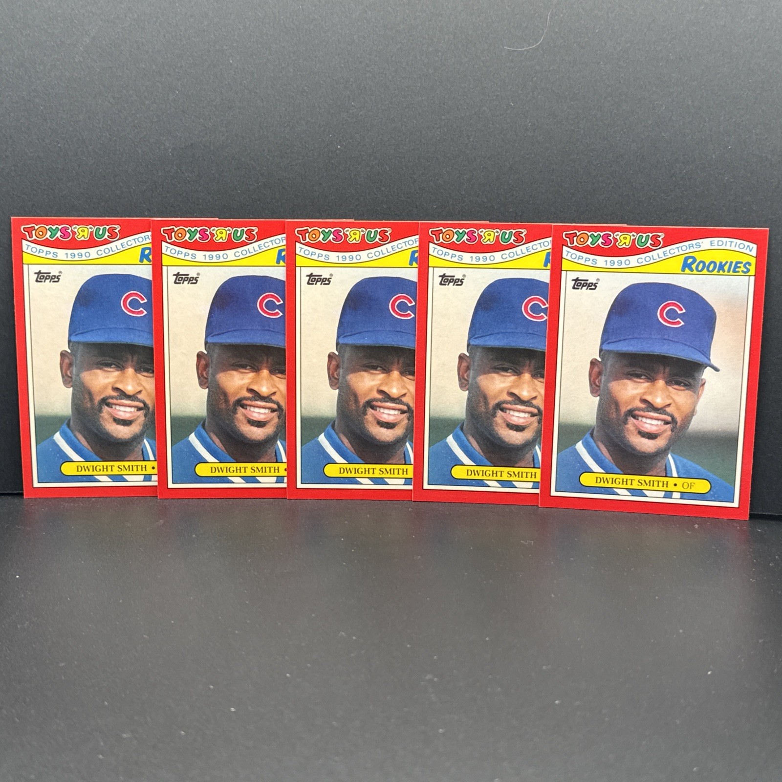 1990 Topps Toys R Us Rookies - #25 Dwight Smith 5-Card Lot *Free Shipping*