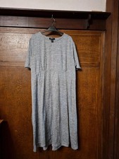 New look maternity size 16 grey dress short sleeves