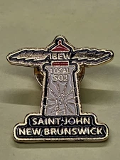 IBEW Lapel Pin Local 502 Saint John, New Brunswick International Brotherhood