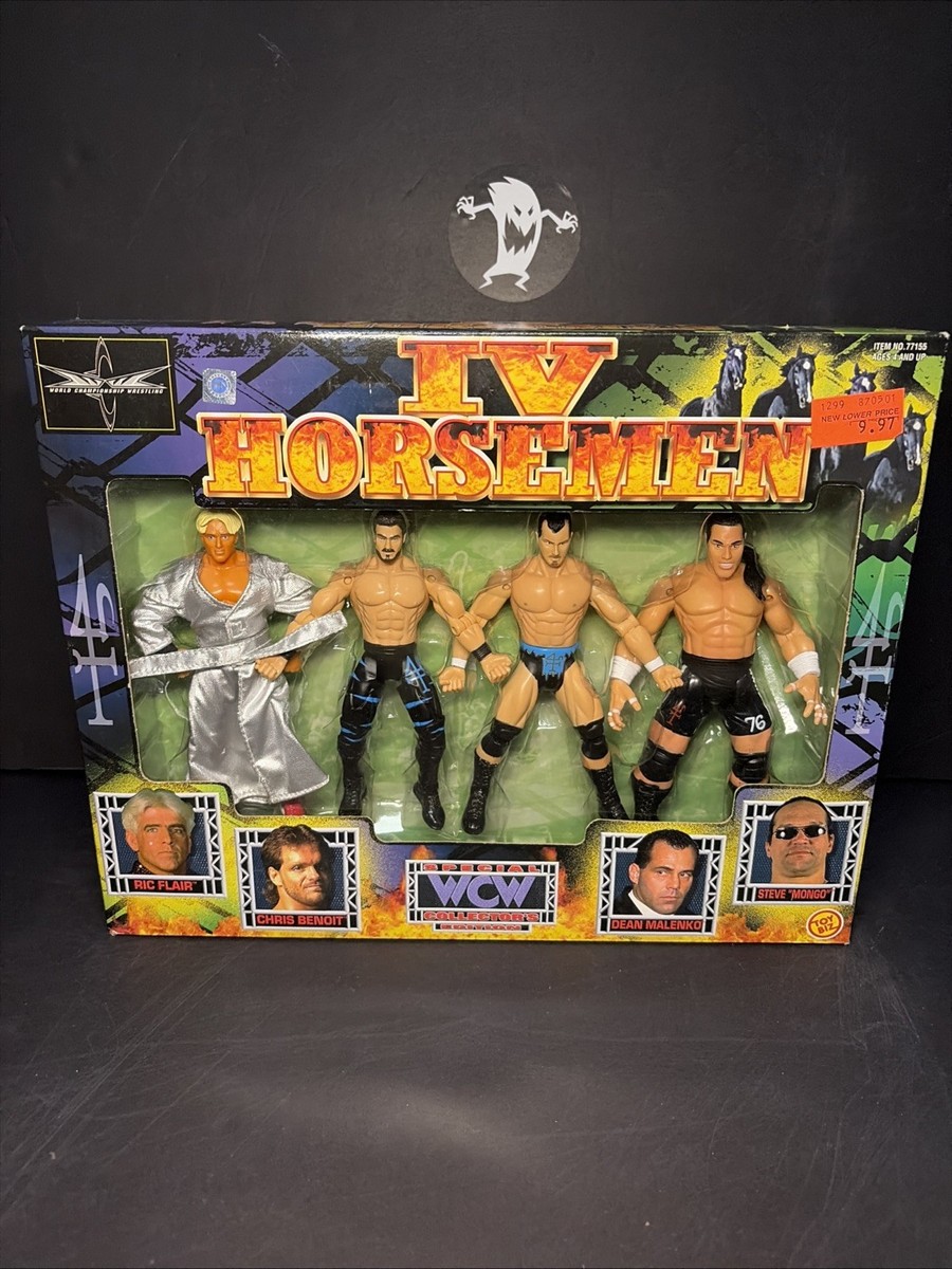 【WCW】Ⅳ　HORSEMEN　フィギュア WCW IV Horsemen 4 Pack - Ric Flair, Chris Benoit, Dean Malenko