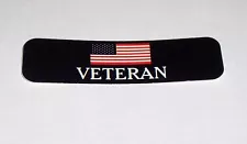 Motorcycle Helmet Sticker Biker Helmet Sticker Veteran with American Flag Vet