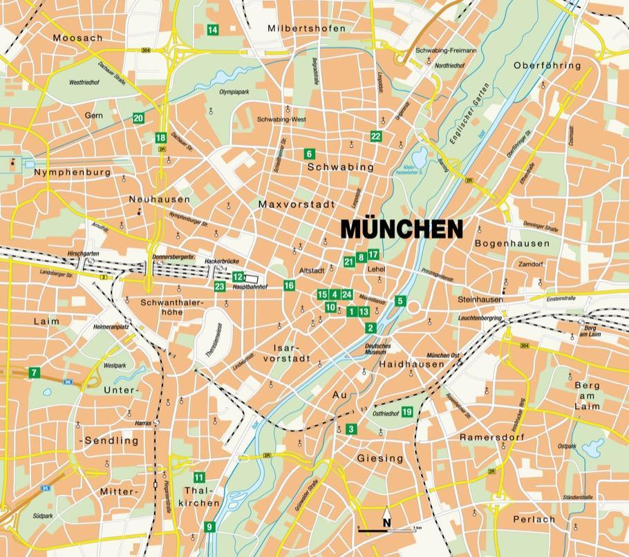 Thumbnail - Streifzüge Durch München - Isabel Bernstein - 9783734323041