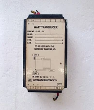 AUTOMATIC ELECTRIC LTD WATT TRANDUCER B8G121 INDIA