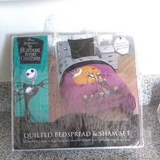 The Nightmare Before Christmas Quilted Bedspread Sham Set