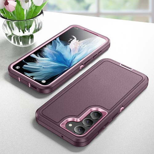 Funda híbrida resistente grado militar a prueba de golpes ajuste delgado para Samsung Galaxy S23 S22 - Imagen 24 de 45