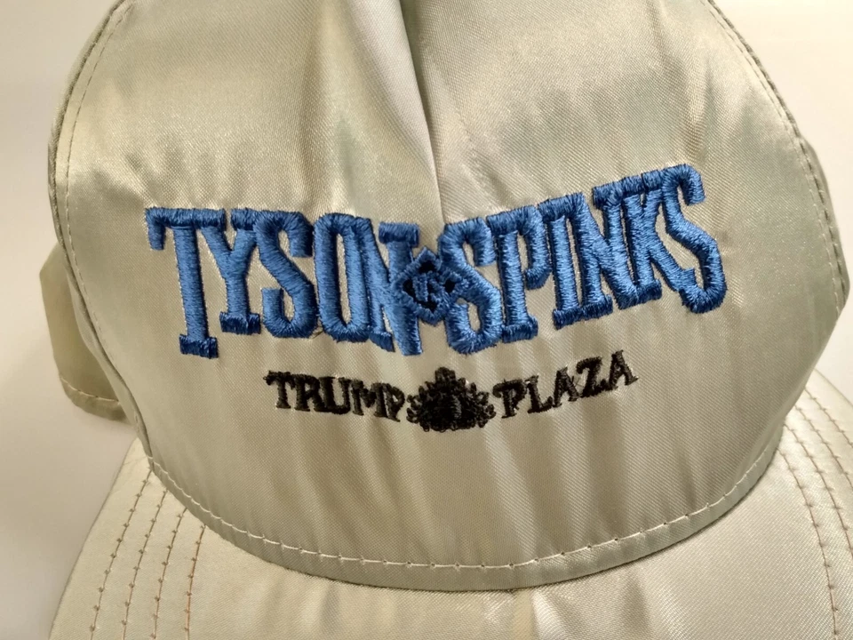 VTG Mike Tyson vs Spinks 1988 Trump Plaza Snapback Hat Rare Boxing Collectible - Image 3 of 4