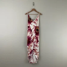 Free People Summer Lady Floral Printed Tulip Hem Dress Womens Size 8