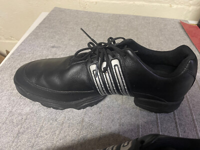 Adidas Traxion Cleats EVG791003 Golf Shoes Black Silver Men  display picture 3