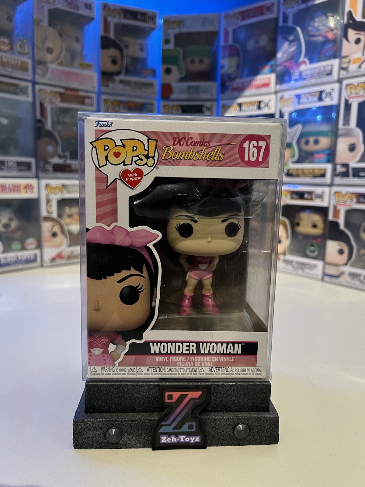 ¡Funko Pop! Vinilo - Dc Comics Bombas - Woman Maravilla #167