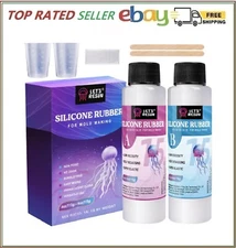 Silicone Mold Making Kit Liquid Rubber Clear Mold Maker For Resin Resin Molds