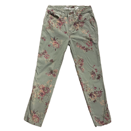 Jeans Seven7 Imprimé Floral - Taille 6 - Coupe Skinny Haute - Neuf Sans étiquettes