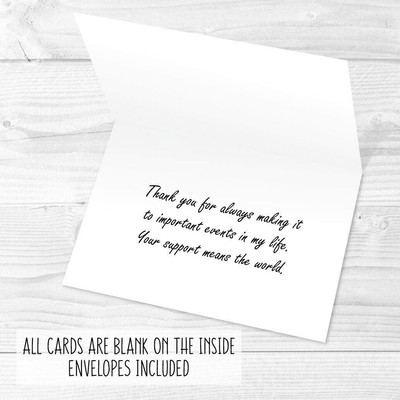 24 Navy Blush Floral Thank You Note Cards With Envelopes, Great For Adult...