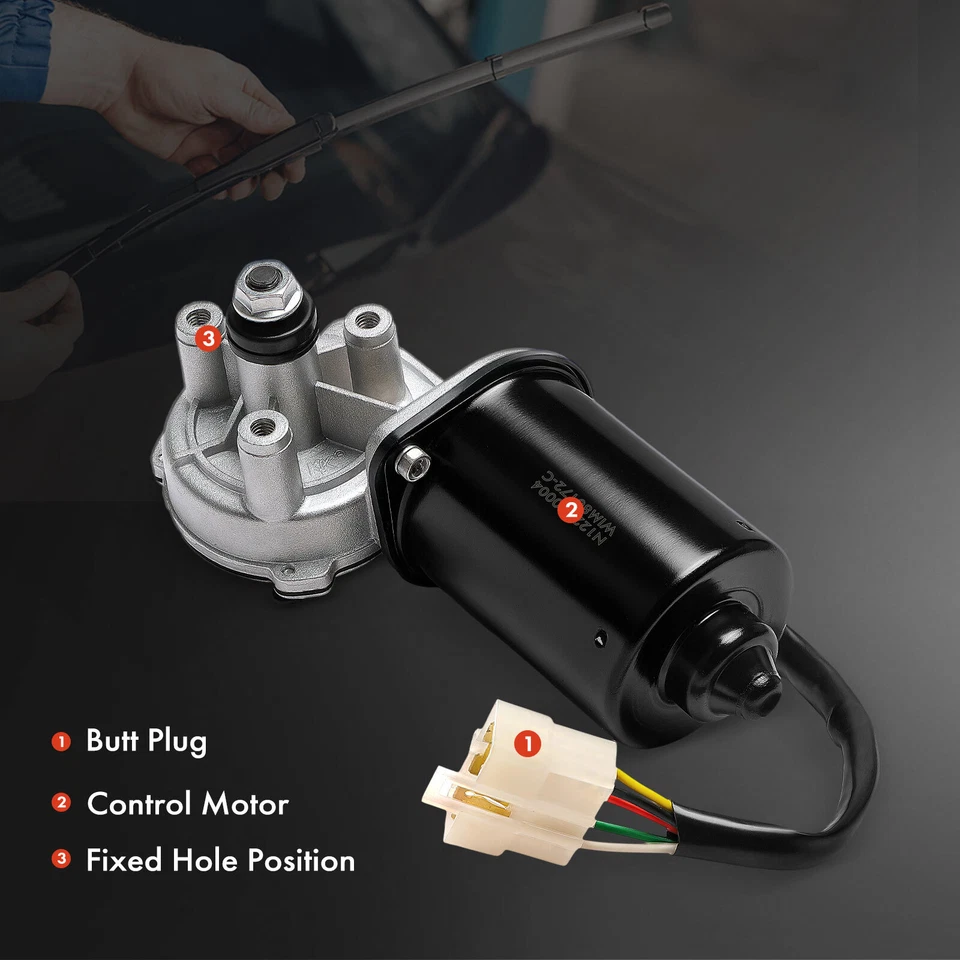 Motor limpiaparabrisas delantero para Peterbilt 379 384 386 388 389 tracción izquierda Foto 4 de 4