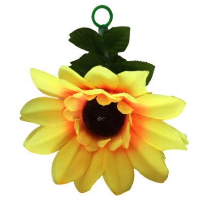 CLOTH DROOPING SUNFLOWER Clown Gag Wilting Comedy Magic Trick Sun