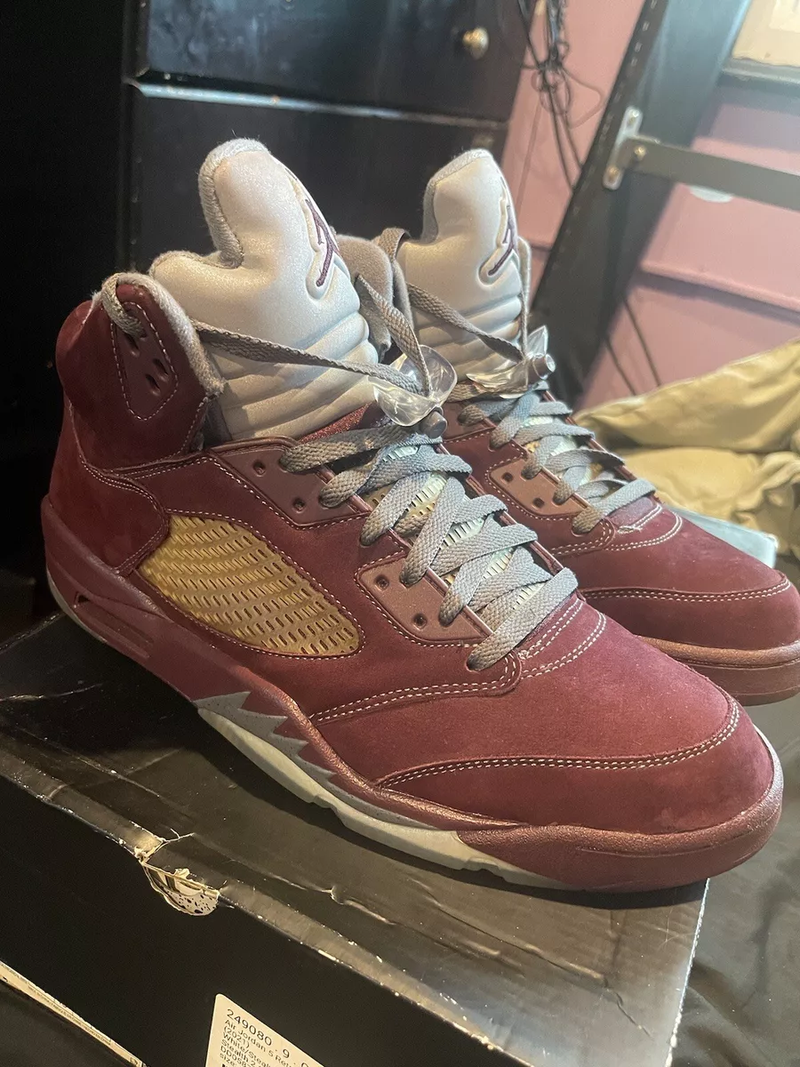 Size 13 - Jordan 5 Retro LS Burgundy 2006 GREAT CONDITION | eBay