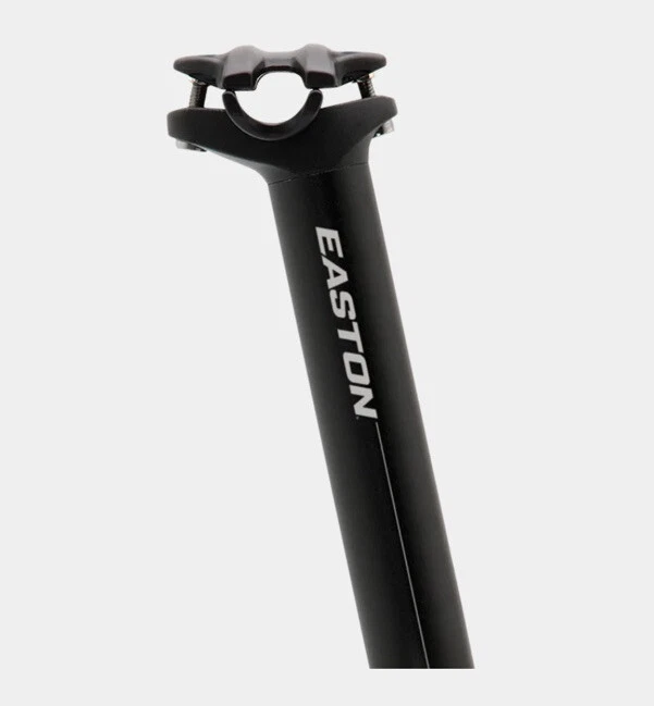 NUEVA tija de sillín Easton EA50 27,2 x 350 mm (10 mm de desplazamiento) negra EA50 ALEACIÓN tija de sillín Foto 2 de 4