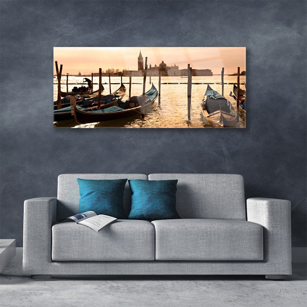 Tableau moderne en plexiglas 125x50 cm avec impression marine premium - 2