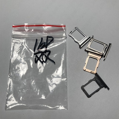 Pour iPhone 16 Pro Max 16 plus Emplacement Plateau Carte SIM Double / Simple + Broche Retirer Carte - Photo 22 sur 42