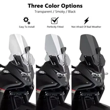 Smoke Windshield Screen Deflectors Fit For Honda XL750 XL 750 Transalp 2023-2024