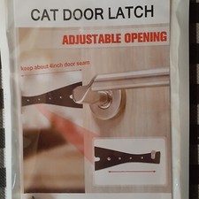 3pc Child Proof Door Lock Cat Door Holder Latch Fast Flex Latch Adjustable Strap