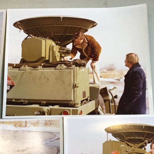 Original Vietnamkrieg Veteran Reunion Militär Radar Foto Lot 8 x 10 70er Jahre - Bild 4 von 11