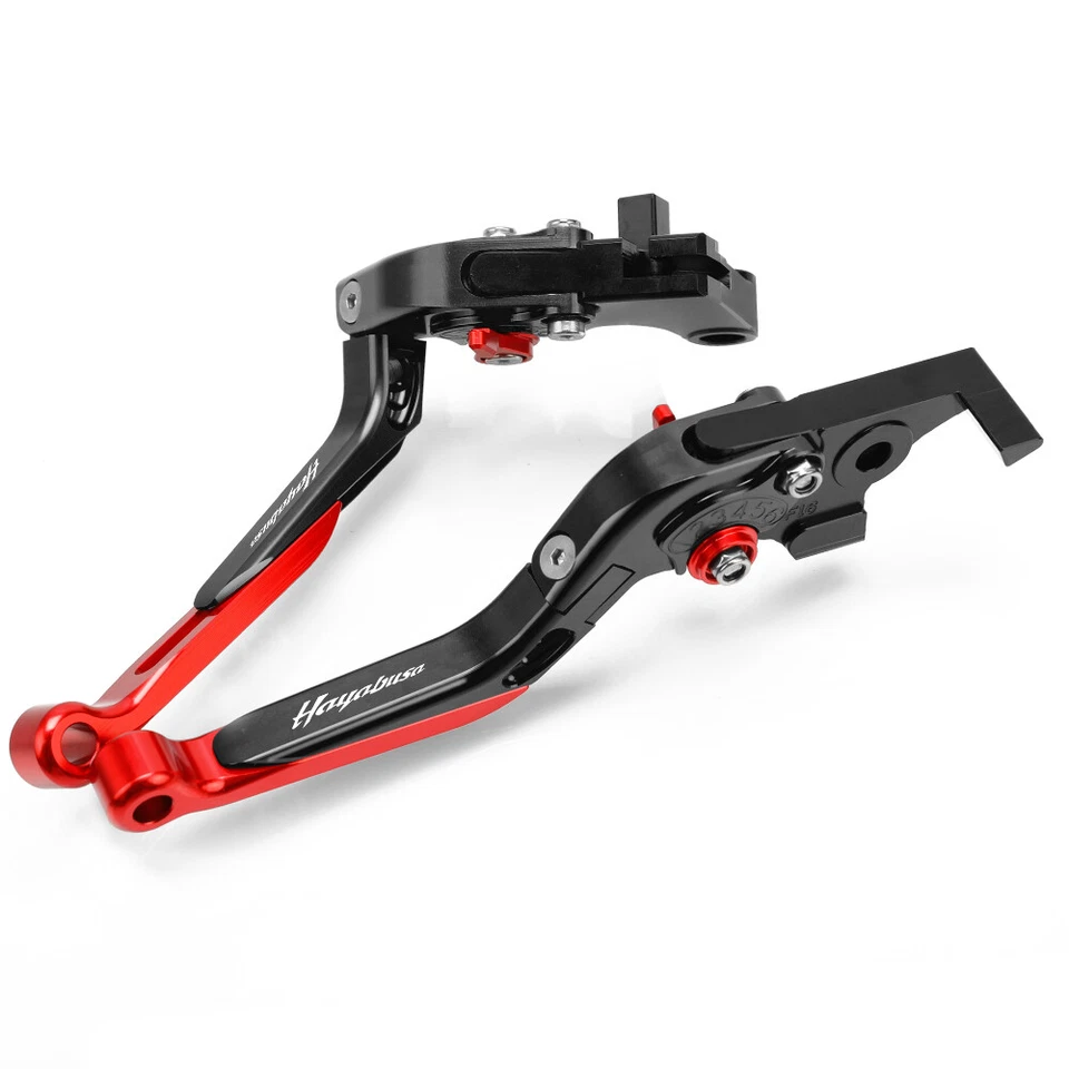 Folding Extendable Brake Clutch Levers For SUZUKI HAYABUSA GSX 1300R 1999-2016 Foto 3 de 4