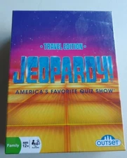 Jeopardy! Travel Edition - New Sealed Boxed Game (Outset 2016 Ages 12+)