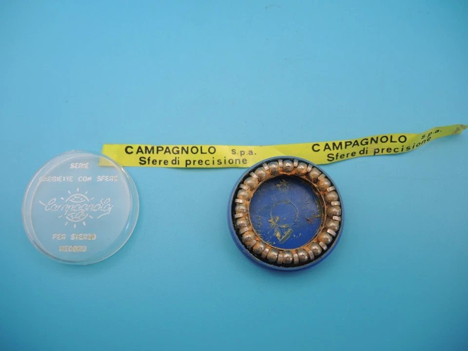 CAMPAGNOLO NUOVO RECORD  C  HEADSET 30.2mm / 26.4mm 1970`S EXCELLENT + NEW BALLS - Image 3 of 4