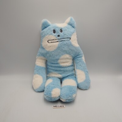 MD1405 Craftholic Loris Monkey Blue  Plush 13'' Stuffed Toy Doll Japan Cushion